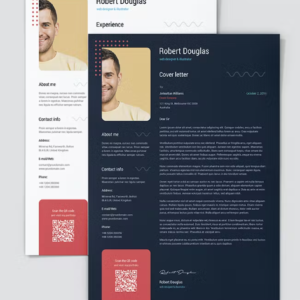 Professional Resume Template with Photo